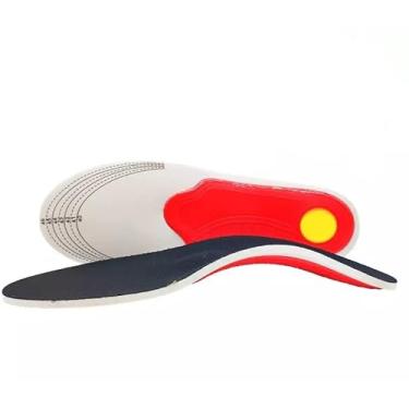 Imagem de Palmilha Ortopédica Para Tratamento dos Pés Chatos e Planos - Fascite Plantar Esporão Calcâneo Neuroma de Morton - Pronação Excessiva (P)