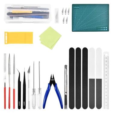 Imagem de GOLD DEER 23Pcs Modeler Basic Tools Craft Set Hobby Building Tools Kit Model Tools Kit for Gundam Car Model Building Repairing and Fixing
