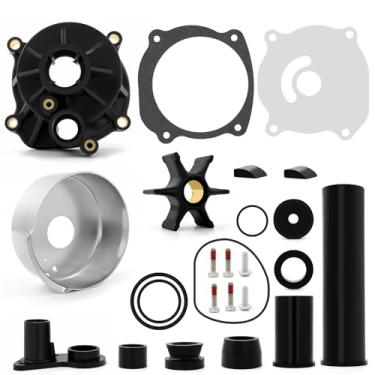 Imagem de Impulsor de bomba de água para Johnson Evinrude OMC 75hp 80hp 90hp 100hp 105hp 115hp 120hp 125hp 130hp 140hp 150hp 175hp 185hp 200hp 225hp 250hp motores marítimos de popa 5001595 777802202 5551 595