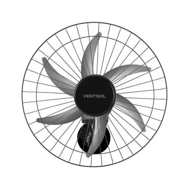 Imagem de Ventilador De Parede Ventisol Steel 50cm Preto Bivolt
