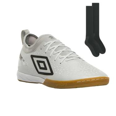 Imagem de Kit Chuteira Futsal Umbro Adamant Club + Par de M-Masculino