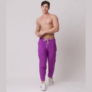 Imagem de Calça Viscolinho Pantacourt Santo Luxo-Masculino