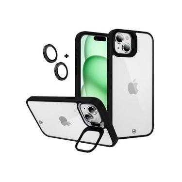 Imagem de Capa para iPhone 15 Plus- Gravity Preta - Gshield