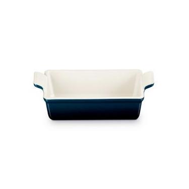 Imagem de Travessa Retangular Heritage 26 cm Azul Nuit Le Creuset