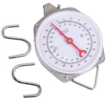 Imagem de Balanca Suspensa 100kg Gancho Peixeira Precisao Fixa Pesca Acougue Multiuso Alta Precisao