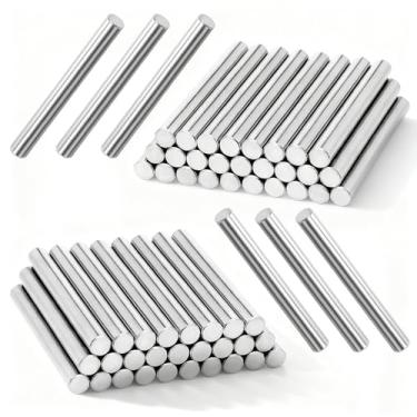 Imagem de 60 peças 3 mm x 30 mm pino de cavilha, estacas de aço inoxidável 304 prateleiras de suporte de estantes, pinos de suporte de prateleira, prateleiras de beliche de madeira, suporte de estaca elementos
