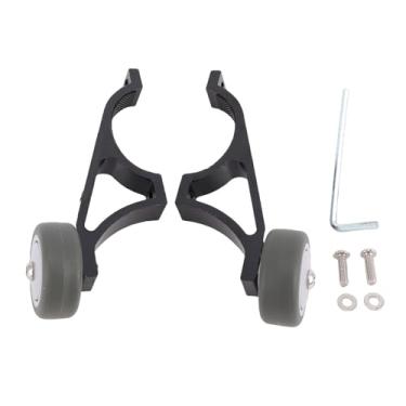 Imagem de Jiawu Suporte de Suporte de Scooter, Suporte de Armazenamento de Suporte de Mão de Scooter Elétrico Dobrável para M365 1S Pro F40 F30 F20 Suporte de Rodas Auxiliares de Liga de