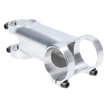 Imagem de Mesa de Bicicleta MTB/Estrada/Gravel Ultraleve, Fabricada em Liga de Alumínio 7075 T6 CNC, Apenas 67g, Ângulos de Inclinação de 6 a 17°(70mm Silver Angle -6)