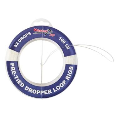 Imagem de Equipamento conta-gotas pré-amarrado, carretel de linha de pesca 4,5 kg 6,8 kg 9,1 kg 13,6 kg 18,1 kg 22,7 kg 27,2 kg 36,3 kg 45,4 kg, água salgada linha invisível líder de pesca de água doce para