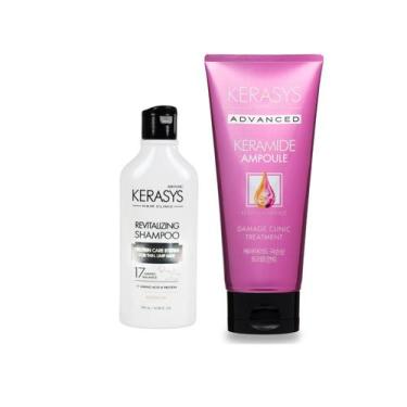 Imagem de Kerasys Kit (Shampoo Revitalizing 180ml + Máscara Keramide Damage 200m