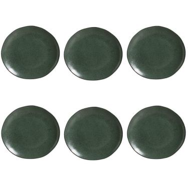 Imagem de Conjunto De Pratos Rasos 06 Peças Orgânico Arauco Porto Brasil