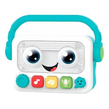 Imagem de Brinquedo Educativo Infantil Bebê Musical Gravador - Braskit
