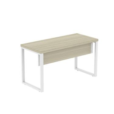 Imagem de Mesa Escritório 1500x700x750mm M150-70pe40tub Castanheira Natural-branco