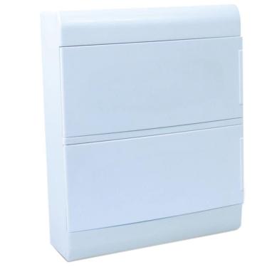 Imagem de Caixa De Passagem 2x12 Porta Opaca - Scv24po - Steck Quadro Sobrepor 2x12 Porta Opaca Steck Scv24.po