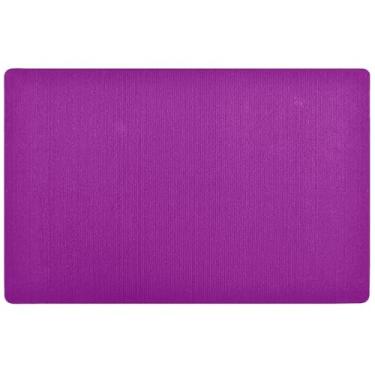 Imagem de Capacho de outono magenta roxo personalizado bonito tapete de entrada impermeável tapete de boas-vindas absorvente lavável tapetes de entrada para dentro de casa 81 cm x 50 cm