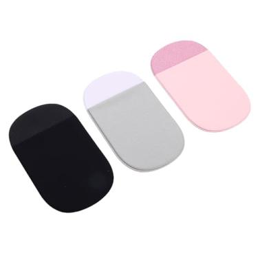 Imagem de Asixxsix Bolsa para Mouse, 3 Peças de Suporte Autoadesivo de Tecido de Fibra de Poliuretano Elástico de Poliuretano Premium para Laptop, Com Reutilizável Sem Resíduos de Cola para Disco