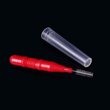 Imagem de Dioche 50 Pçs Conjunto Escova Interdental Goma Oral Fio Plástico Macio Escova de Dentes Palito para Limpeza Dos Dentes Cuidados Orais Família Viagem Em Casa