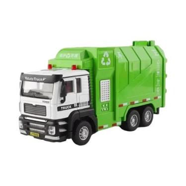 Imagem de Aspirador De Pó Elétrico Infantil Modelo Caminhão De Lixo Brinquedo De