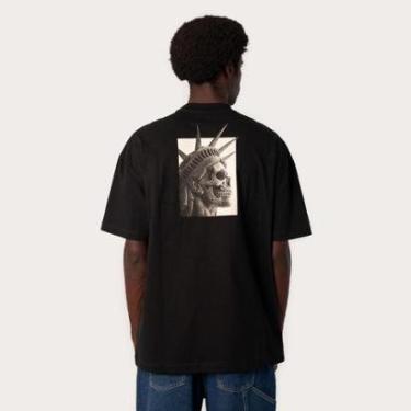 Imagem de Camiseta MCD Box Fit Statue Of Liberty SM26 Masculina-Masculino