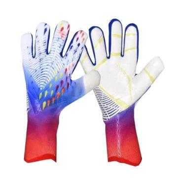 Imagem de Luvas de goleiro de futebol duráveis para adultos e crianças de látex 