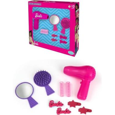 Imagem de Kit secador com acessórios da barbie ec st - pupee