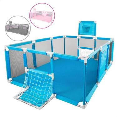 Imagem de Cercadinho Bebê Infantil Grande Chiqueirinho Seguro Menino e Menina Te