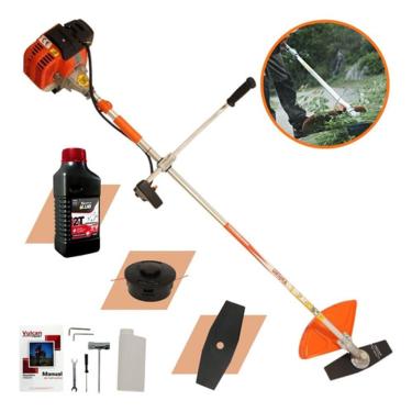 Imagem de Roçadeira Podador De Grama Capim Vulcan Vr430s + Óleo Toyama