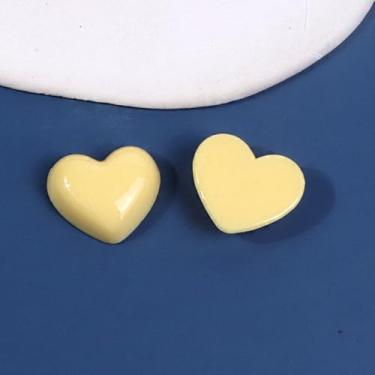 Imagem de 20 peças de adesivos de coração de acrílico vermelho, para capas de celular, álbuns de fotos, bolsas, chapéus, roupas, presentes, acessórios decorativos para o dia dos namorados, fabricação de joias