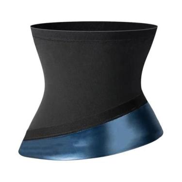 Imagem de Cinta Modeladora Feminina Redutora De Medidas, Efeito Sauna, Queimador