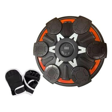 Imagem de Dynwave Máquina de Boxe com Alvo Rítmico de Parede, Equipamento para Treinamento Doméstico de Parede com Luvas Inclusas