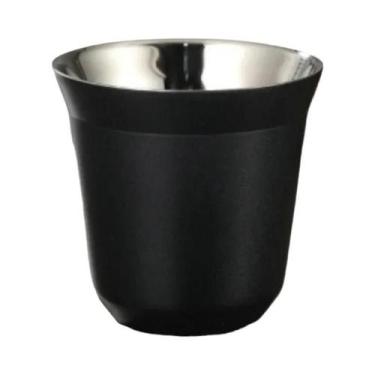 Imagem de Copo Térmico De Aço Inoxidável De Cor Sólida Com Fundo Plano Para Café