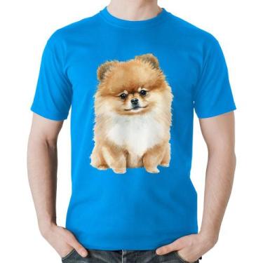 Imagem de Camiseta Algodão Cachorro Spitz Alemão Lulu da pomerânia - Foca na Mod