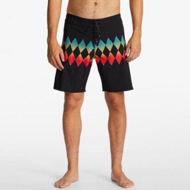 Imagem de BOARDSHORT ANDY IRONS TRIBONG CICLO PRO - RASTA - 48-Masculino
