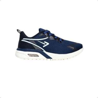 Imagem de Tênis Running Infantil Moderno Box 200 Azul-Masculino