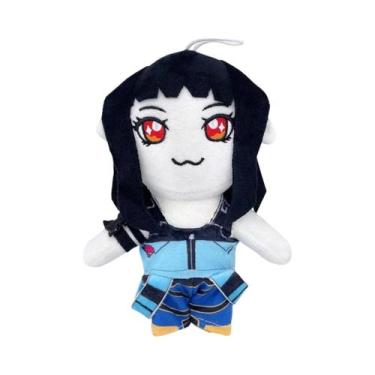 Imagem de Pelúcia De Monstro Monóculo Roxo De Anime Kpop Com Chapéu Preto, Brinq