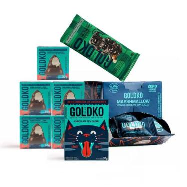Imagem de Kit Favoritos 70% Cacau zero adição de açúcares - GoldKo