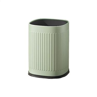 Imagem de Lndoor Lixeira Descoberta Cozinha Casa Sala de Estar Grande Banheiro Americano Grande Capacidade Lixeira Simples Lata de Lixo (Pequena)