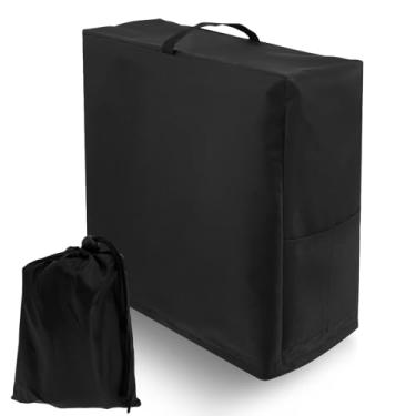 Imagem de Capa para máquina Slushie, 48 x 17 x 43 cm, tecido Oxford 600D, capa com alça e bolso, capa contra poeira reutilizável para fazer bebidas congeladas e smoothies domésticos