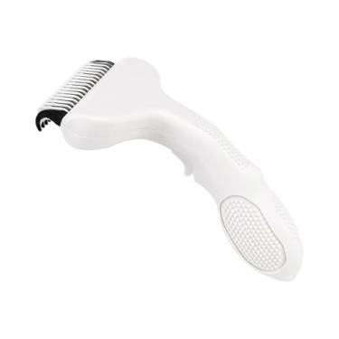 Imagem de Escova de cabelo longo para gatos, ergonômica e confortável, 16,5 x 8,5 x 4,2 cm, escova de queda de cães, ferramenta de cuidados para animais domésticos, banho e desmatamento, para uso diário, uso