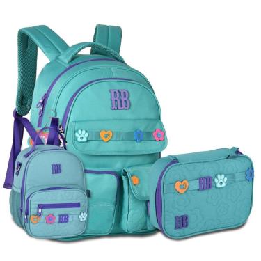 Imagem de Mochila Costas com Lancheira e Estojo Box Rebecca bonbon-Feminino