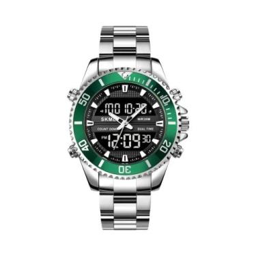 Imagem de Relógio De Pulso Digital De Quartzo À Prova d'Água Em Aço Inoxidável P