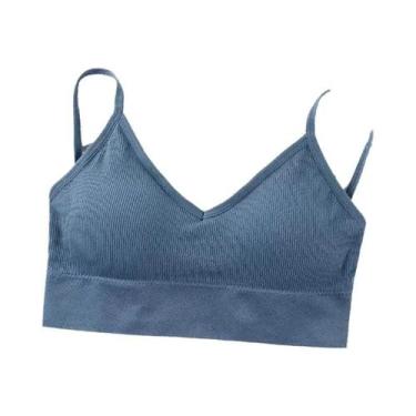 Imagem de Sutiã Esportivo Feminino Sem Costura, Top Push-up, Lingerie Sexy, Roup