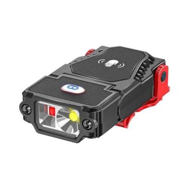 Imagem de Lanterna De Cabeça Mini LED Recarregável Com Sensor À Prova d'Água 90 