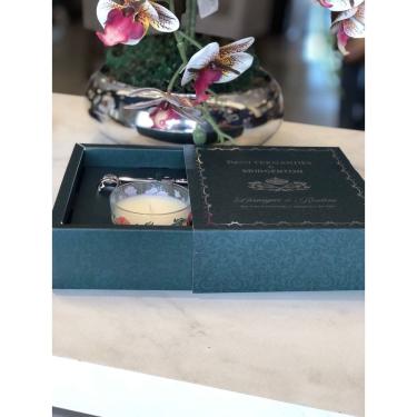 Imagem de Vela Laranjas E Realeza 90G  E Apagador De Velas