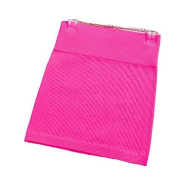 Imagem de Saia Mini Preta De Cintura Alta Para Mulheres, Primavera Verão, Slim F