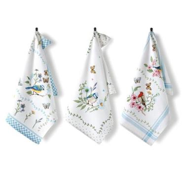 Imagem de Pano de Prato Döhler Jardim Sortido 45x65cm