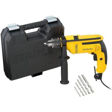 Imagem de Furadeira de Impacto 1-2 710 Watts com 5 Brocas 220 Volts Chave Vvr com Maleta Sdh710kab2 Stanle