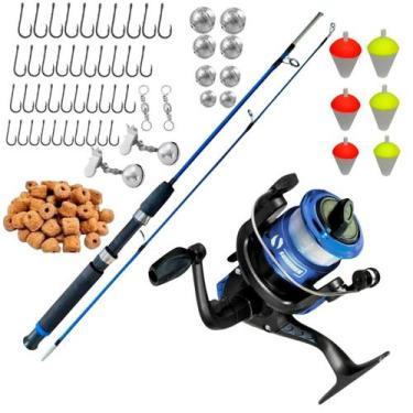Imagem de Kit de Pesca 1 Vara 1,20m 1 Molinete e Acessórios - Summer