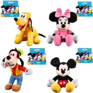 Imagem de Pelúcia Mickey e Amigos Sortida e Unitária Multikids - BR2201