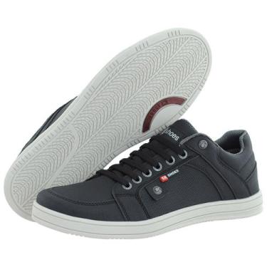 Imagem de Sapatenis Crshoes Sapato Masculino Casual 1418 - CR SHOES, Preto, 40